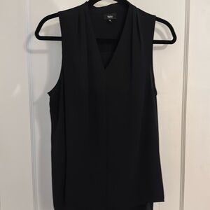 Black Mossimo sleeveless chiffon top